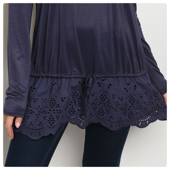 ❤️2 for $40❤️navy extender top - Picture 4 of 6